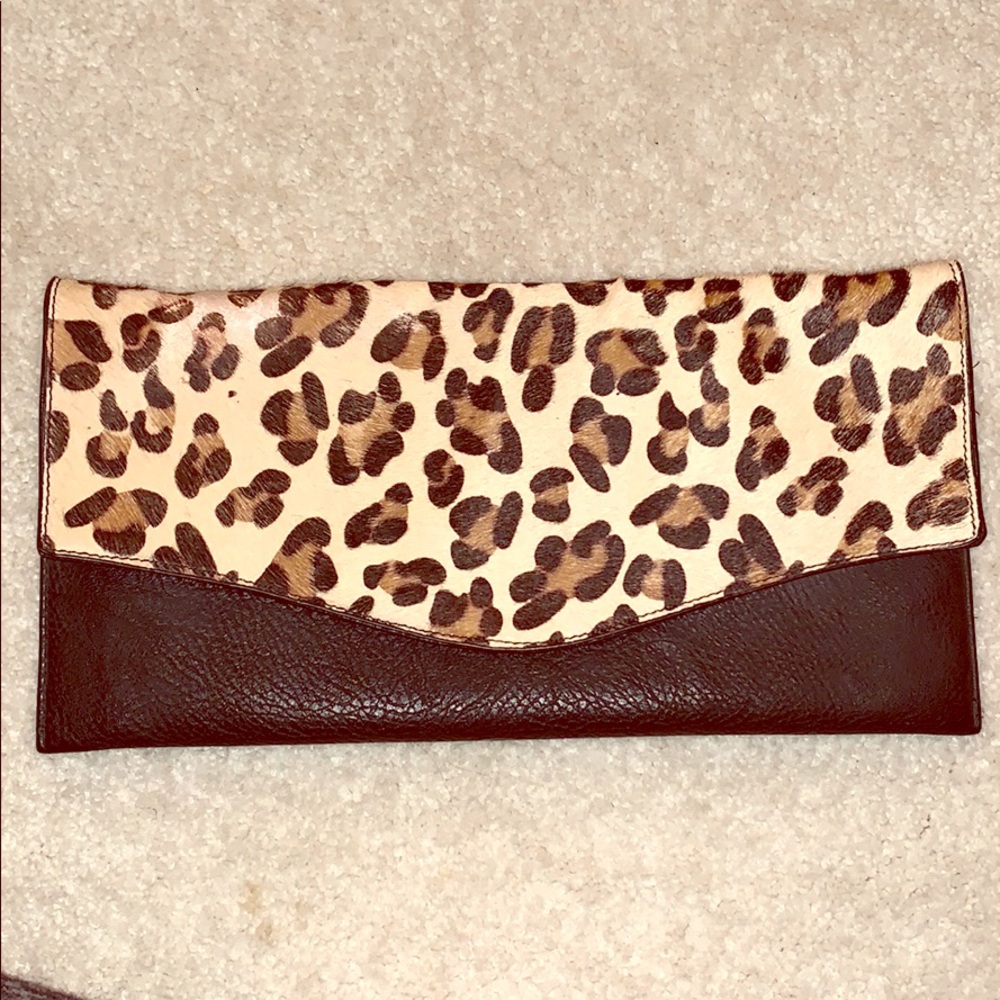 Leopard purse/clutch